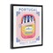 Stupell Industries Portugal Sardine Can Floater Framed Canvas Wall Art Design by Omar Escalante